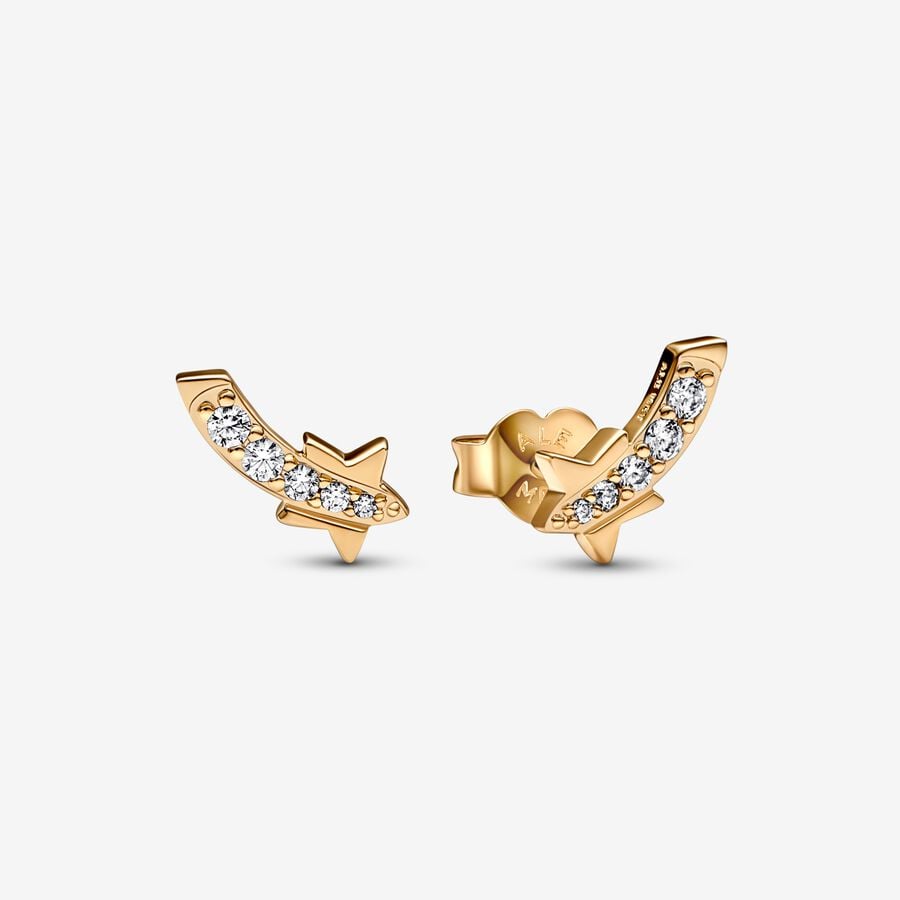 Shooting Star Pavé Stud