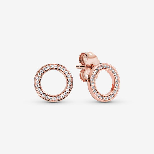 Forever Pandora Stud Rose