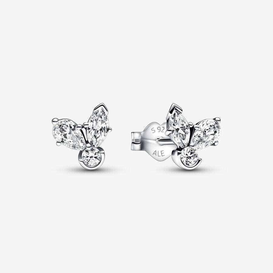 Sparkling Herbarium Cluster Stud