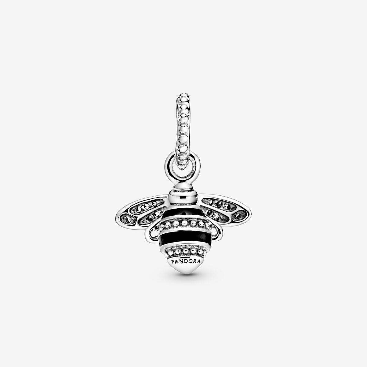 Sparkling Queen Bee Pendant Charm