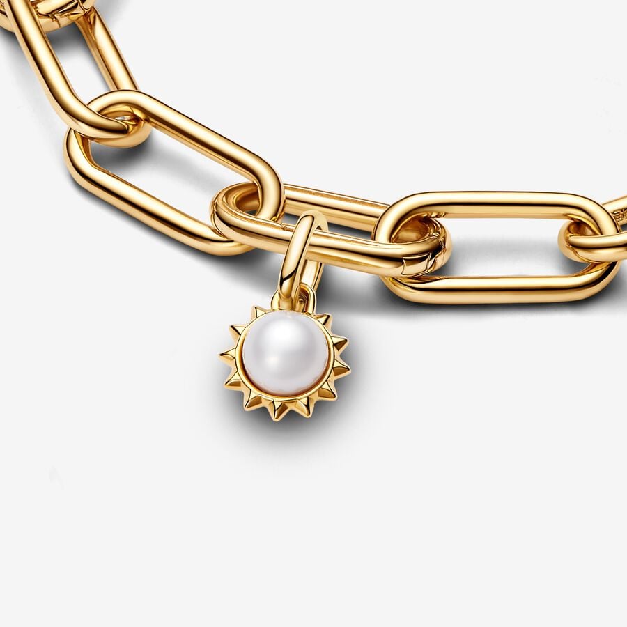 ME Treated Freshwater Cultured Pearl Sun Mini Dangle