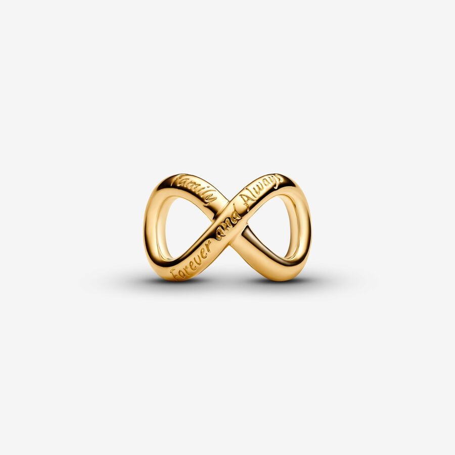 Forever & Always Infinity Charm Shine