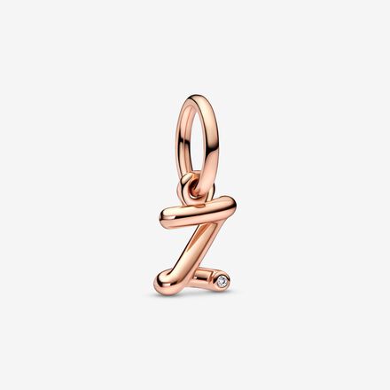 Letter Script Alphabet Dangle Charm