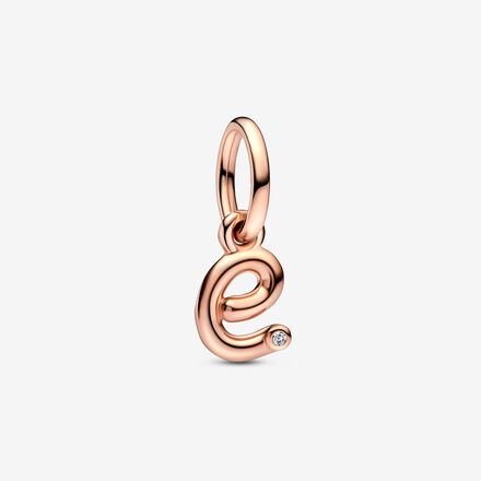 Letter Script Alphabet Dangle Charm