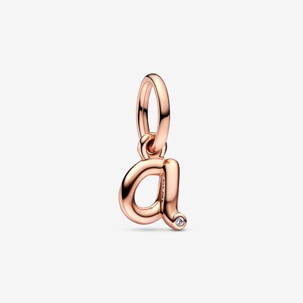 Letter Script Alphabet Dangle Charm