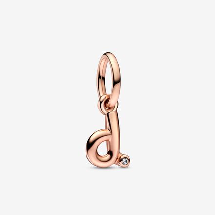 Letter Script Alphabet Dangle Charm