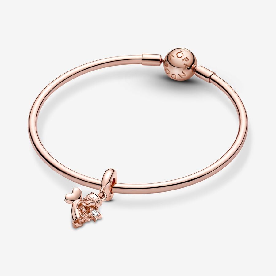 Heart Winged Angel Dangle