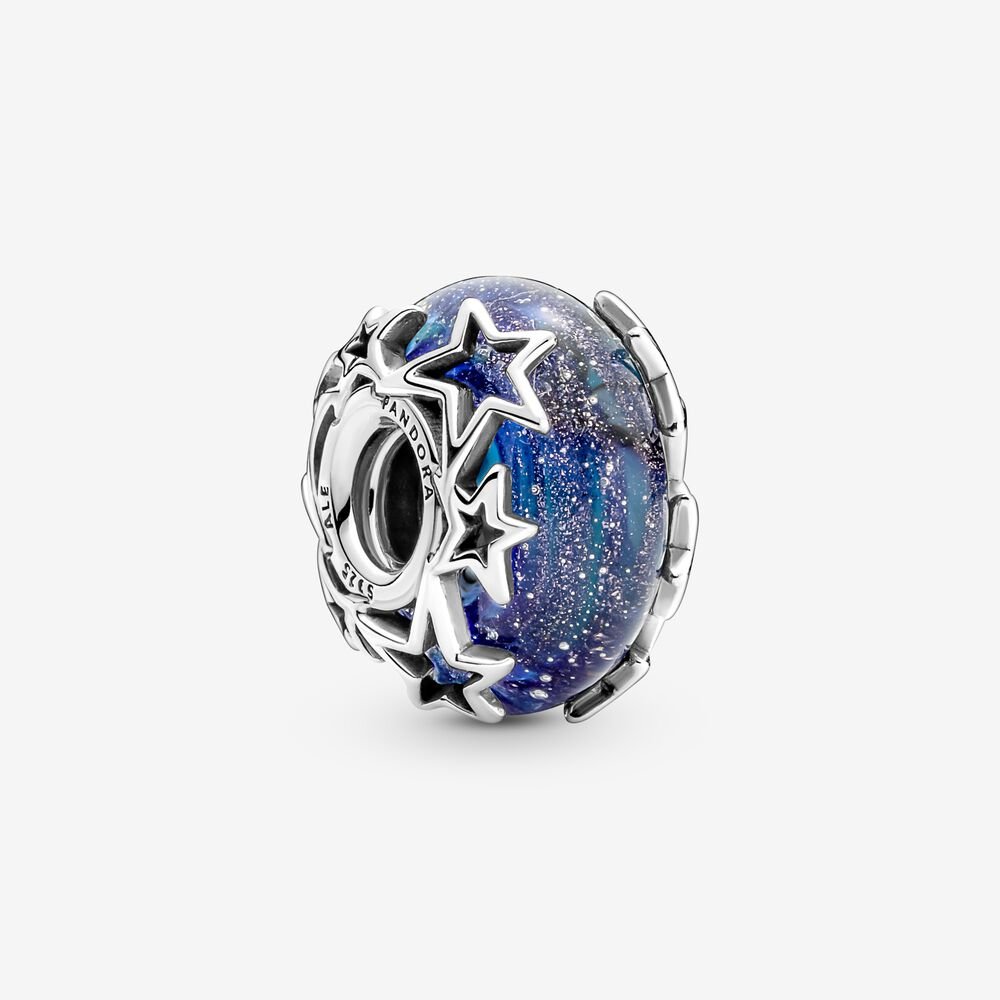 Galaxy Blue & Star Murano