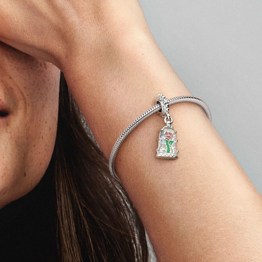 Enchanted Rose Dangle
