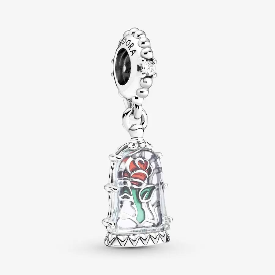 Enchanted Rose Dangle