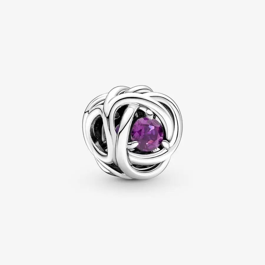 Birthday Eternity Circle Charm