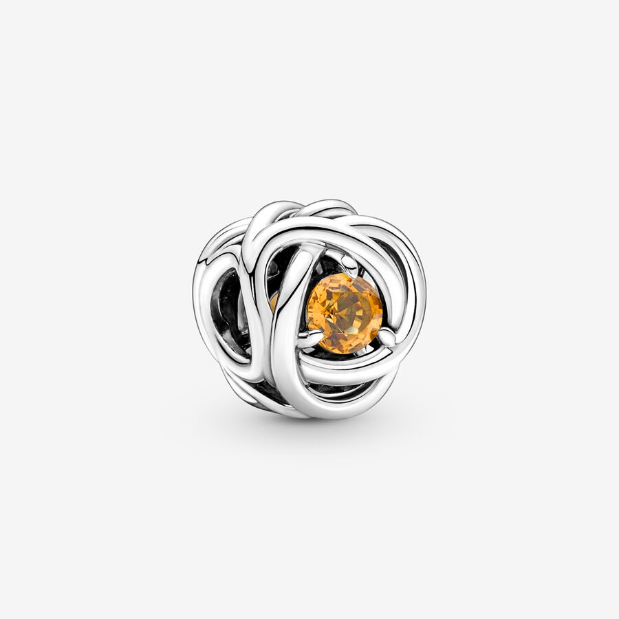 Birthday Eternity Circle Charm