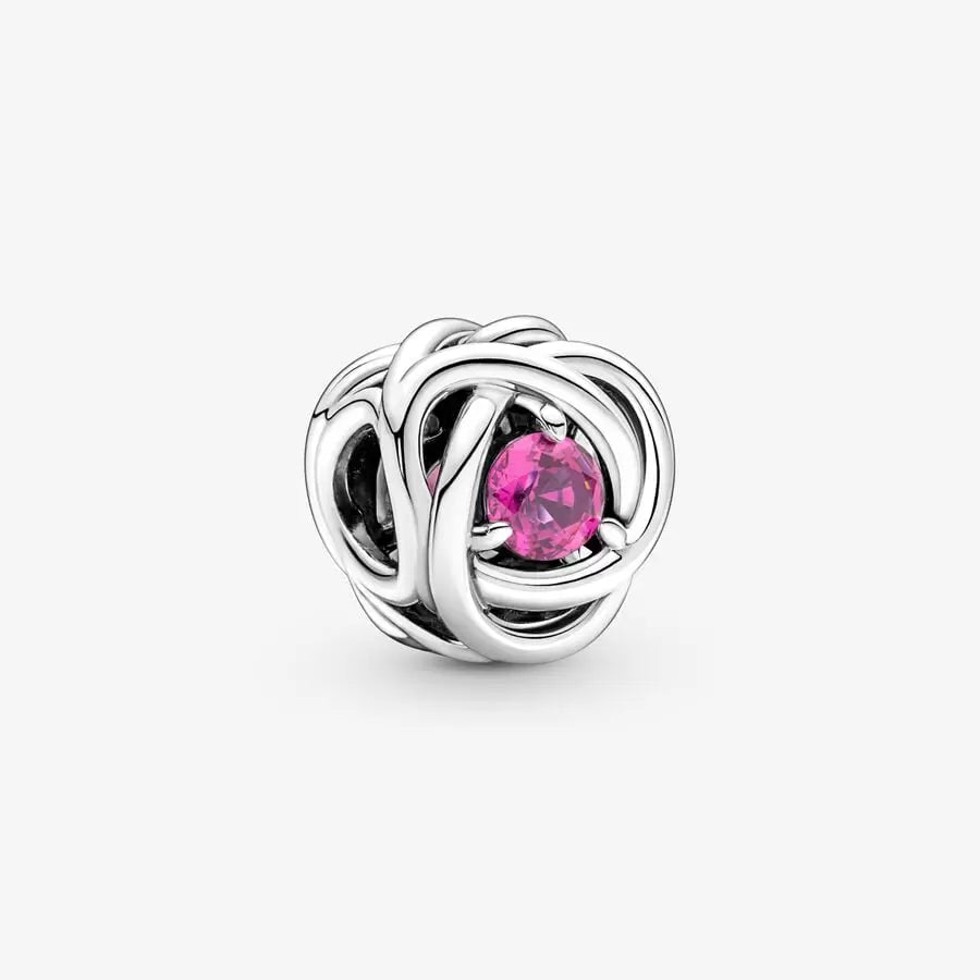 Birthday Eternity Circle Charm