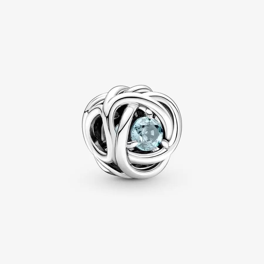 Birthday Eternity Circle Charm