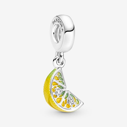 Lemon Slice Sparkling Fruit Charm