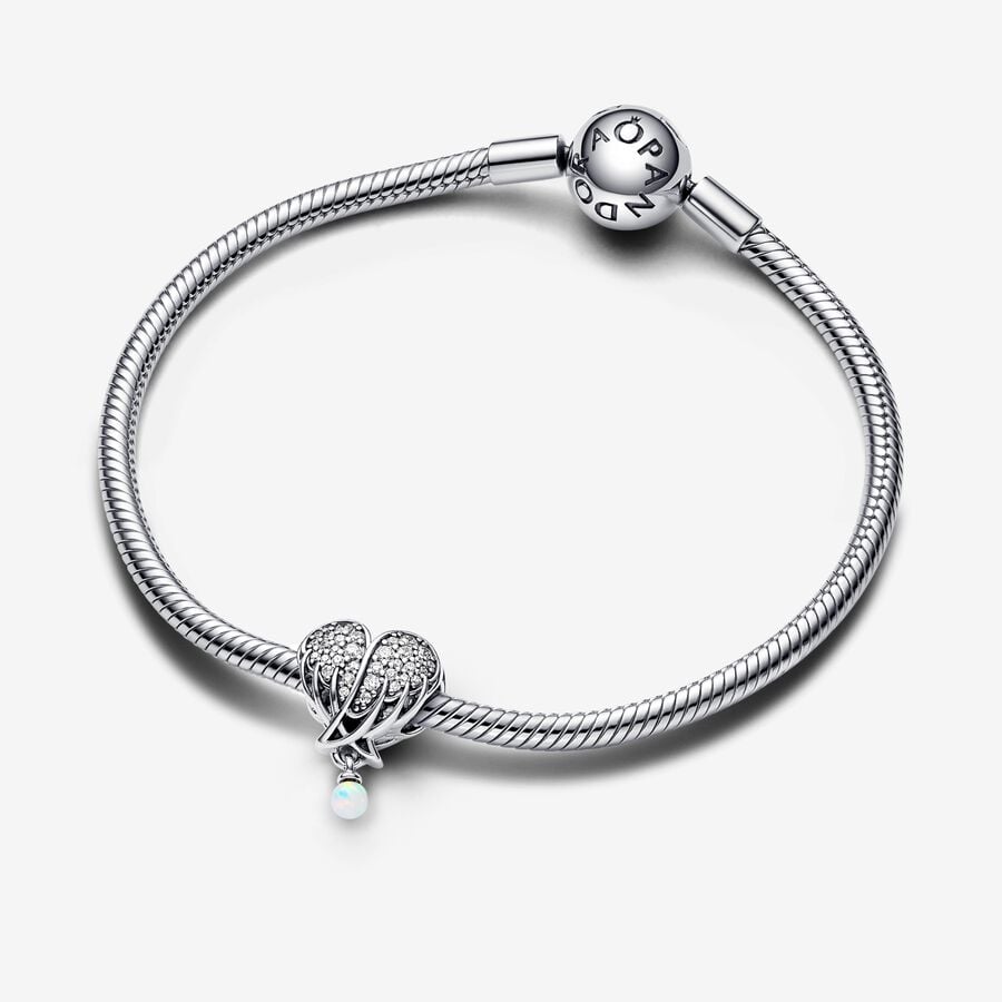 Sparkling Angel Wings & Heart
