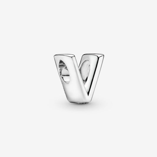 Letter V Charm