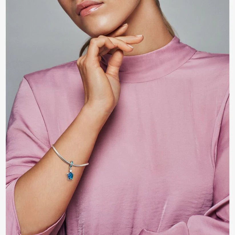 Murano Glass Sea Turtle Charm