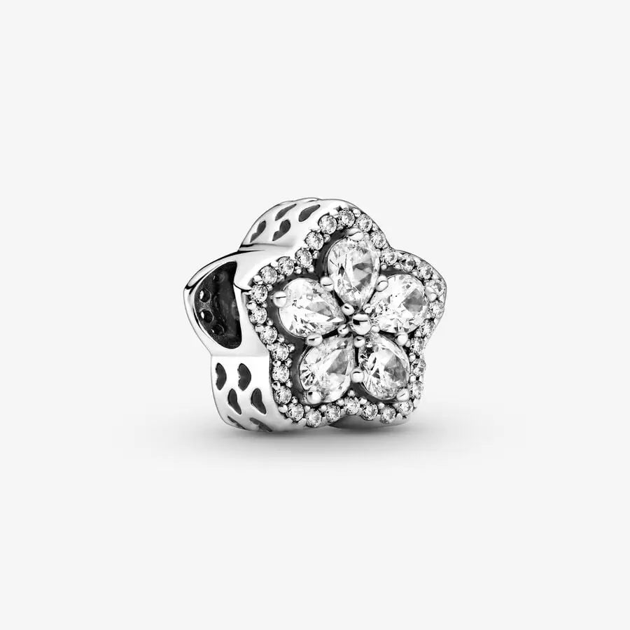 Sparkling Snowflake Pavé Charm