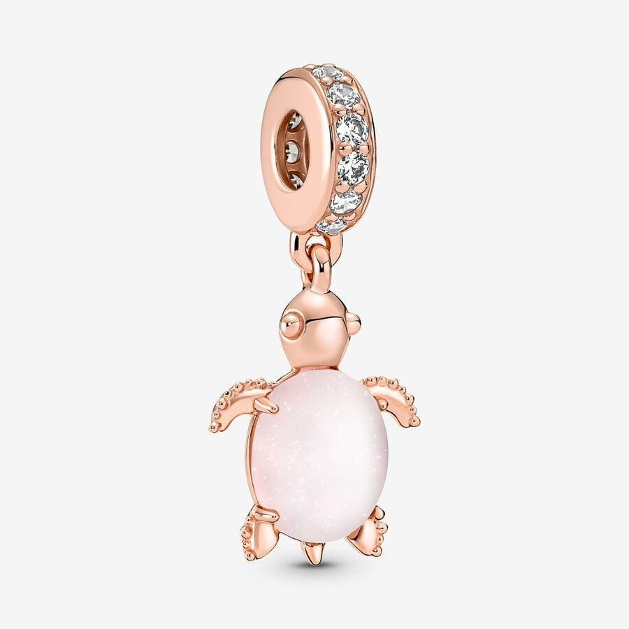 Murano Glass Sea Turtle Charm