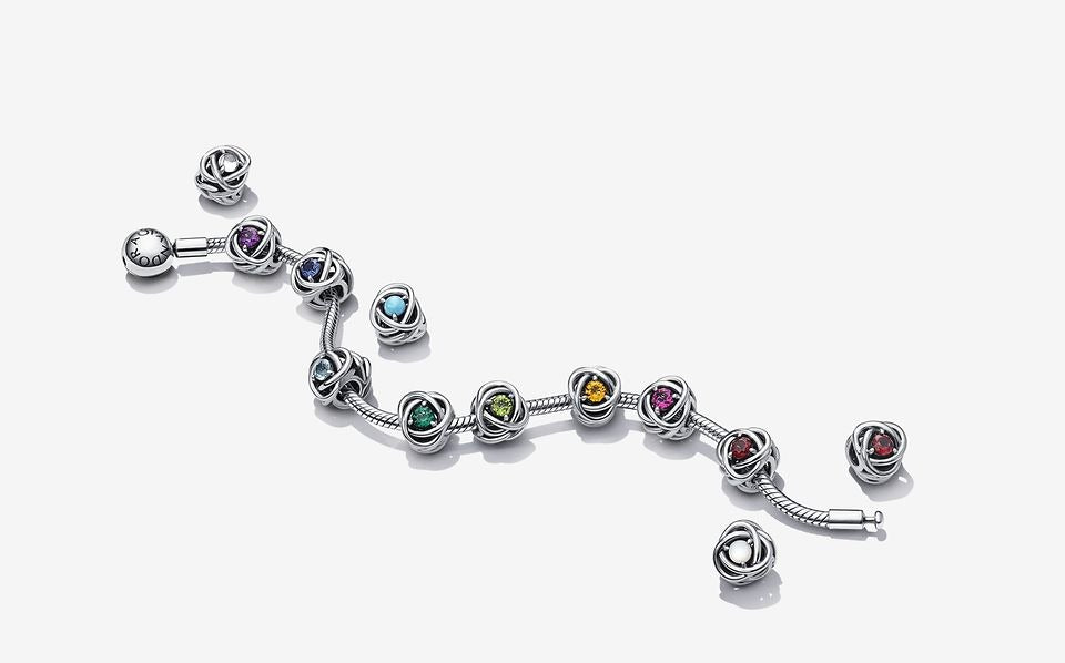 Birthday Eternity Circle Charm