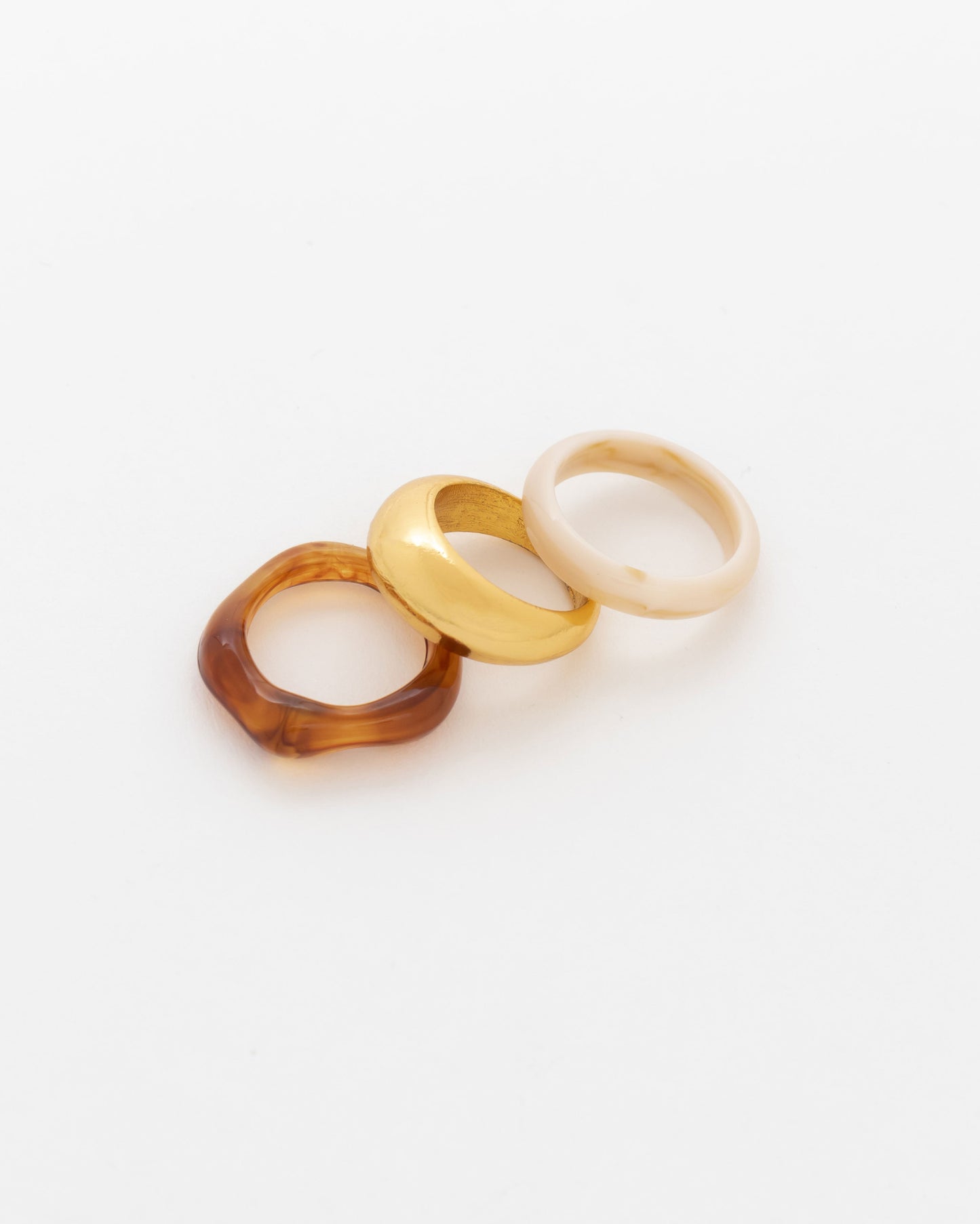 Set X3 Anillos Bold Talla 7