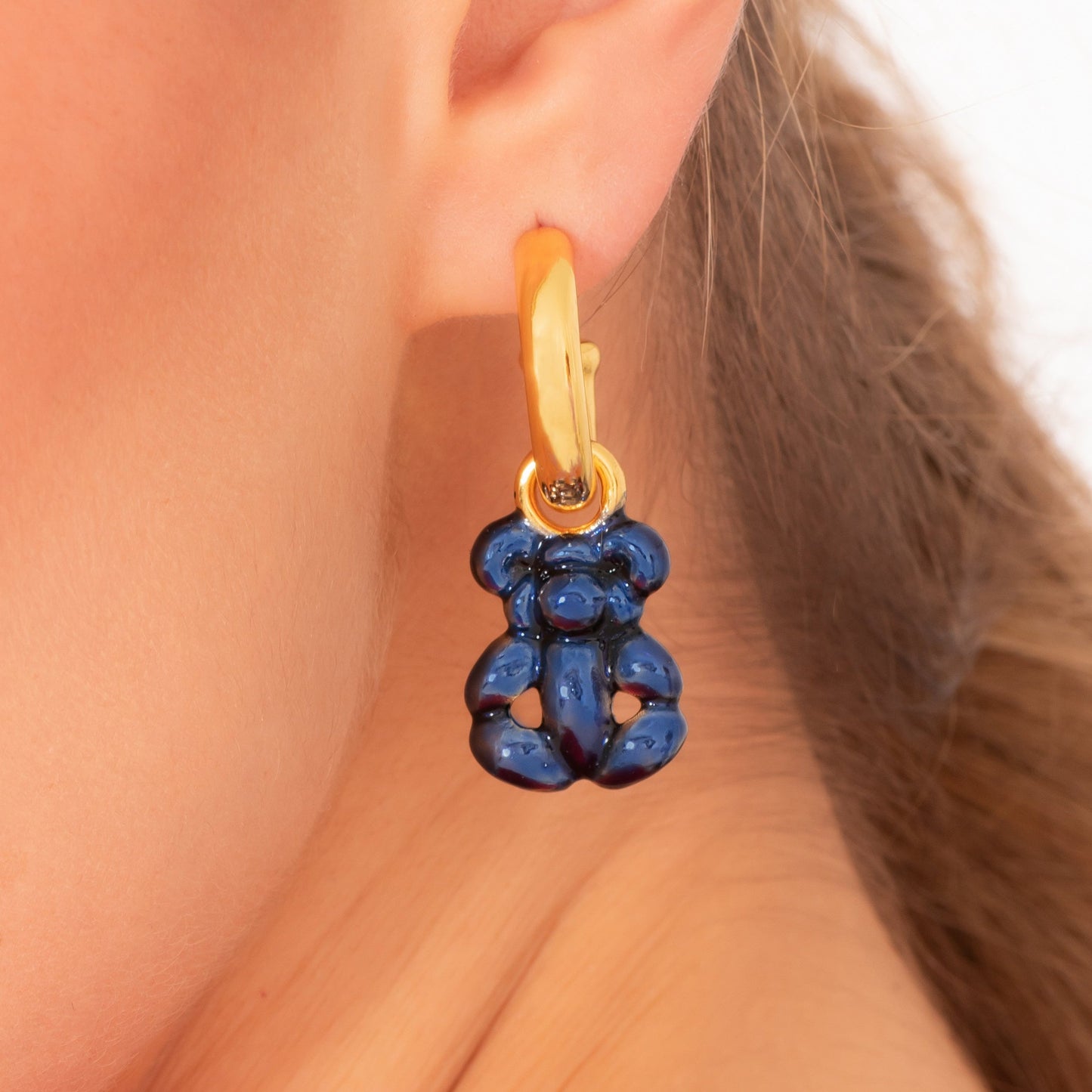 Dijes MAXI para Argollas OSO AZUL