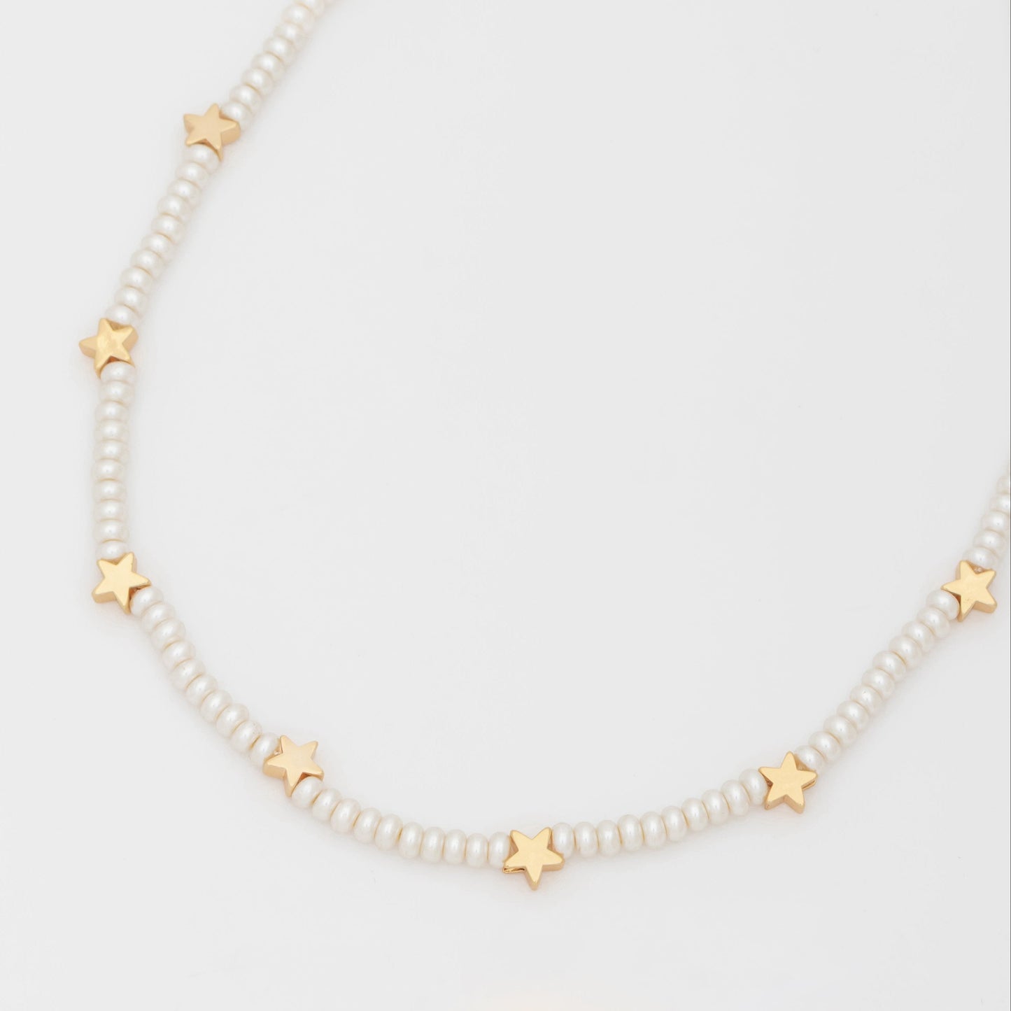 Choker Perla Estrella + Aretes