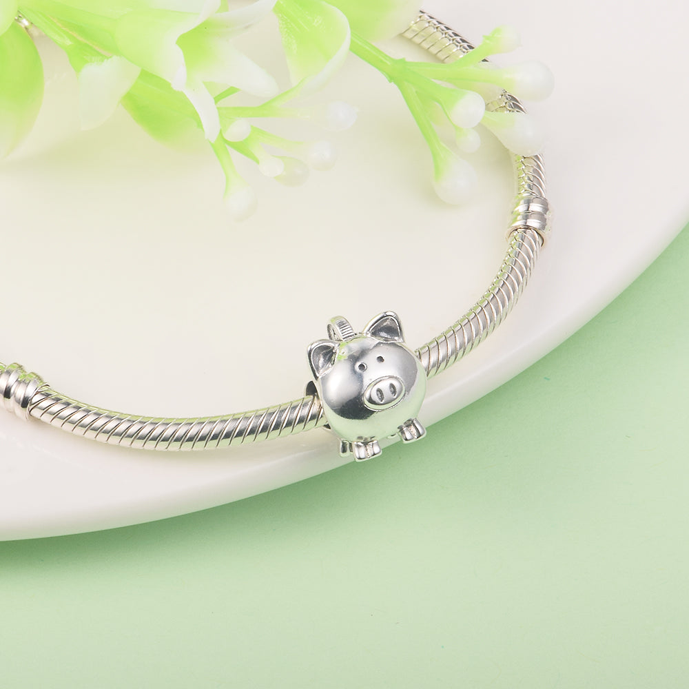 Cute Piggy Bank Charm