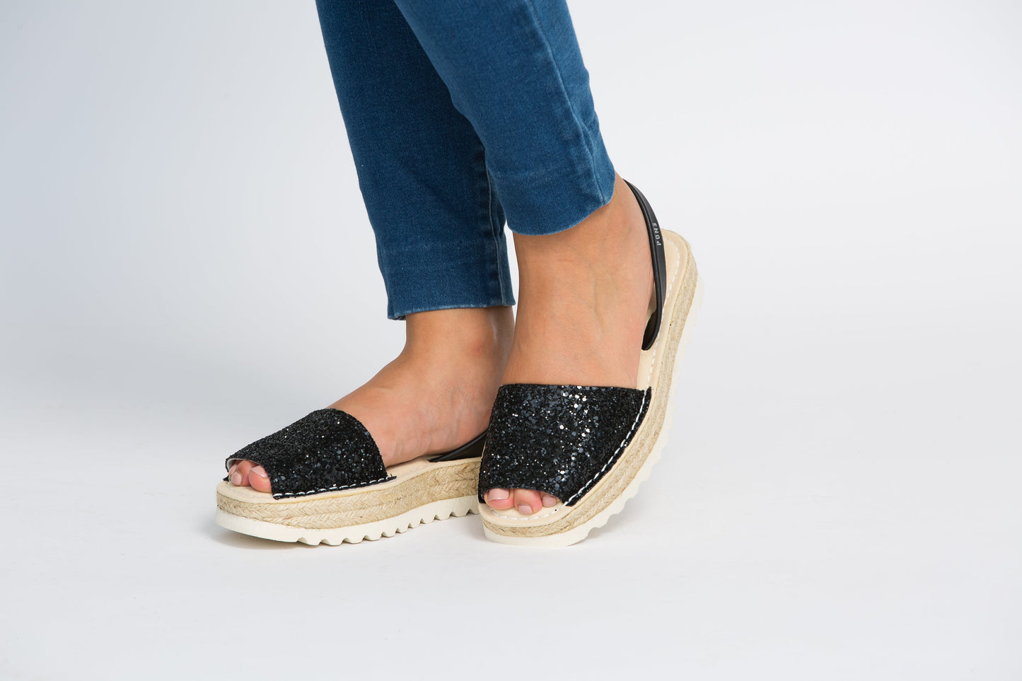 Zurich Glitter Negro