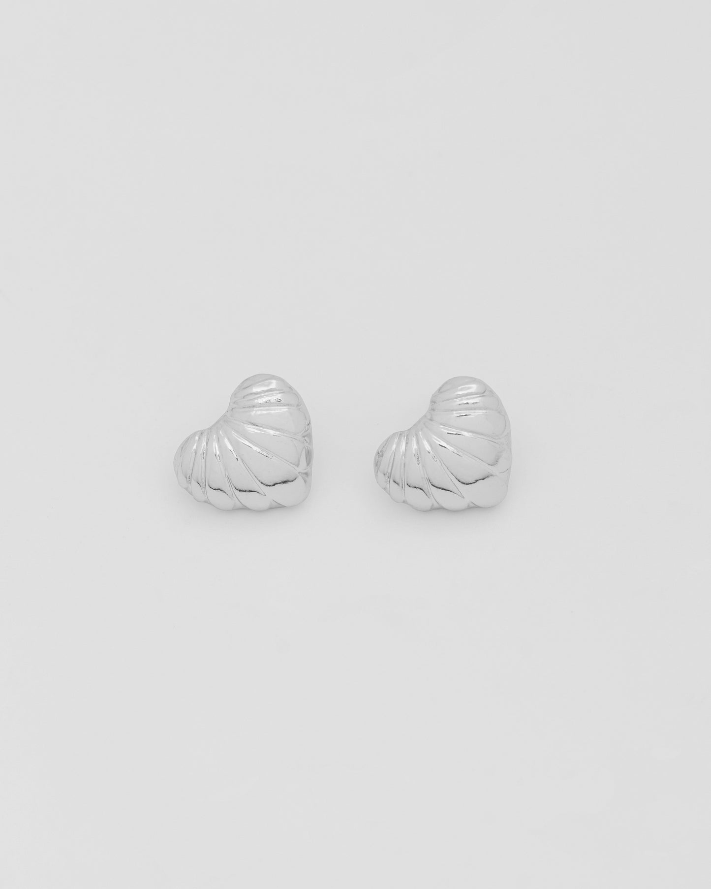 Aretes Corazón Plata