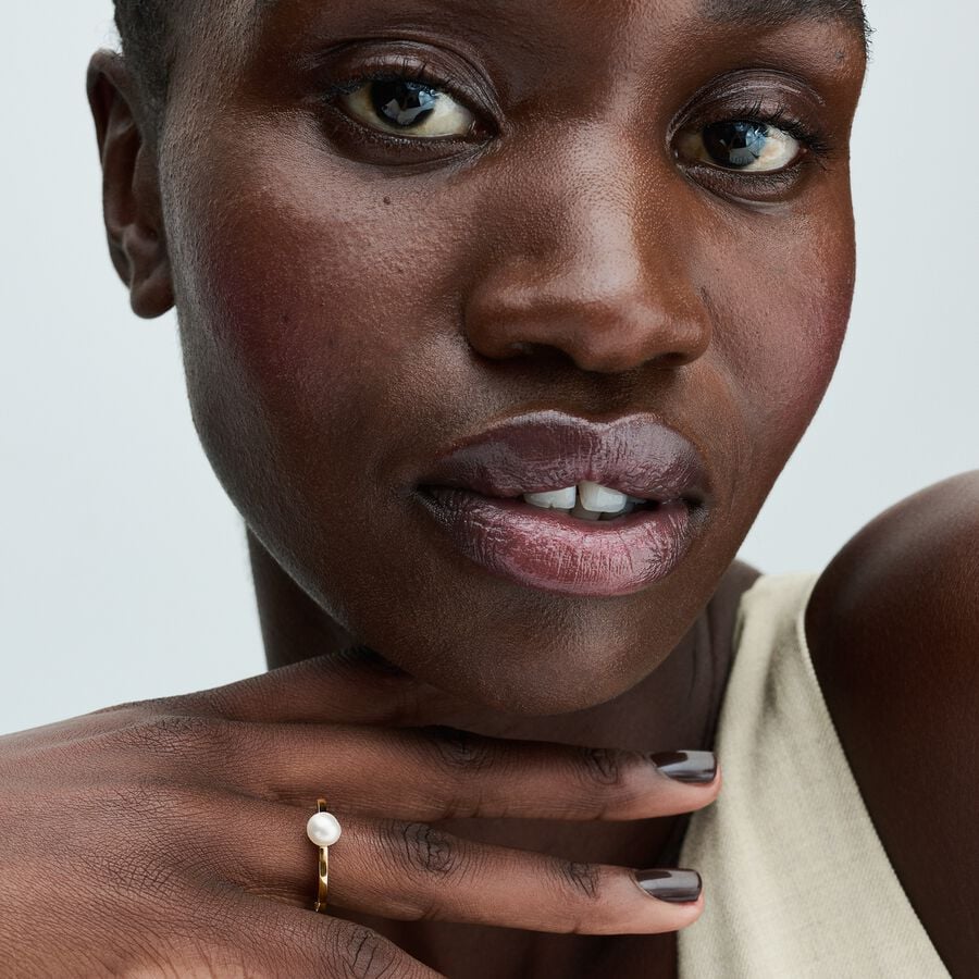 Treated Freshwater Cultured Pearl