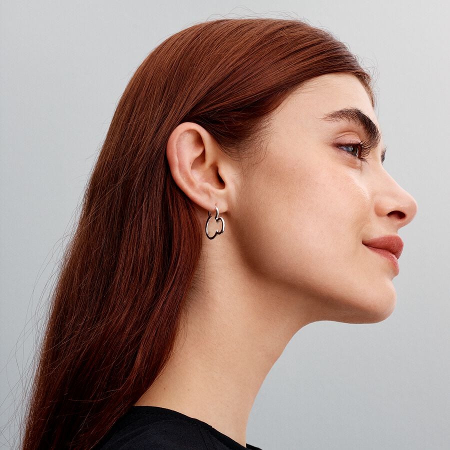 Mickey Mouse Silhouette Hoop