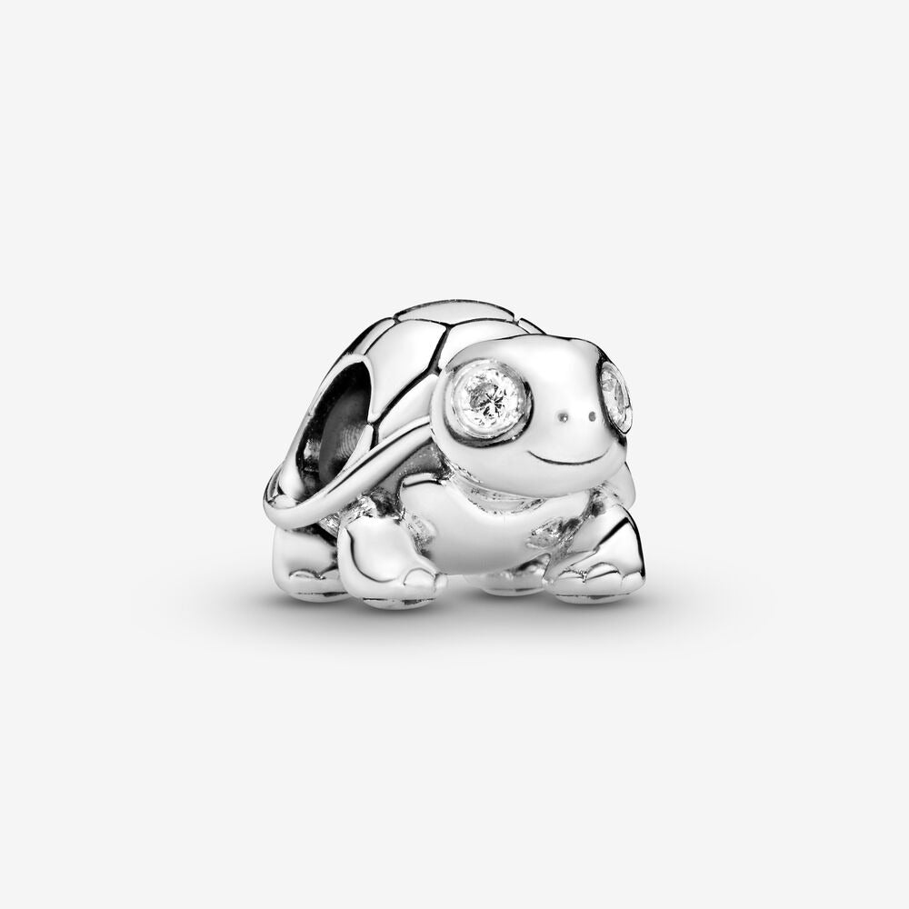 Bright Eyed Turtle Charm