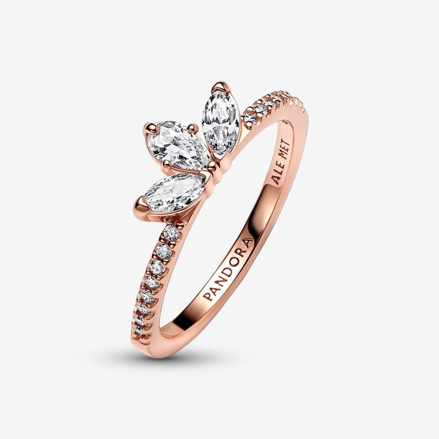 Sparkling Herbarium Cluster Ring