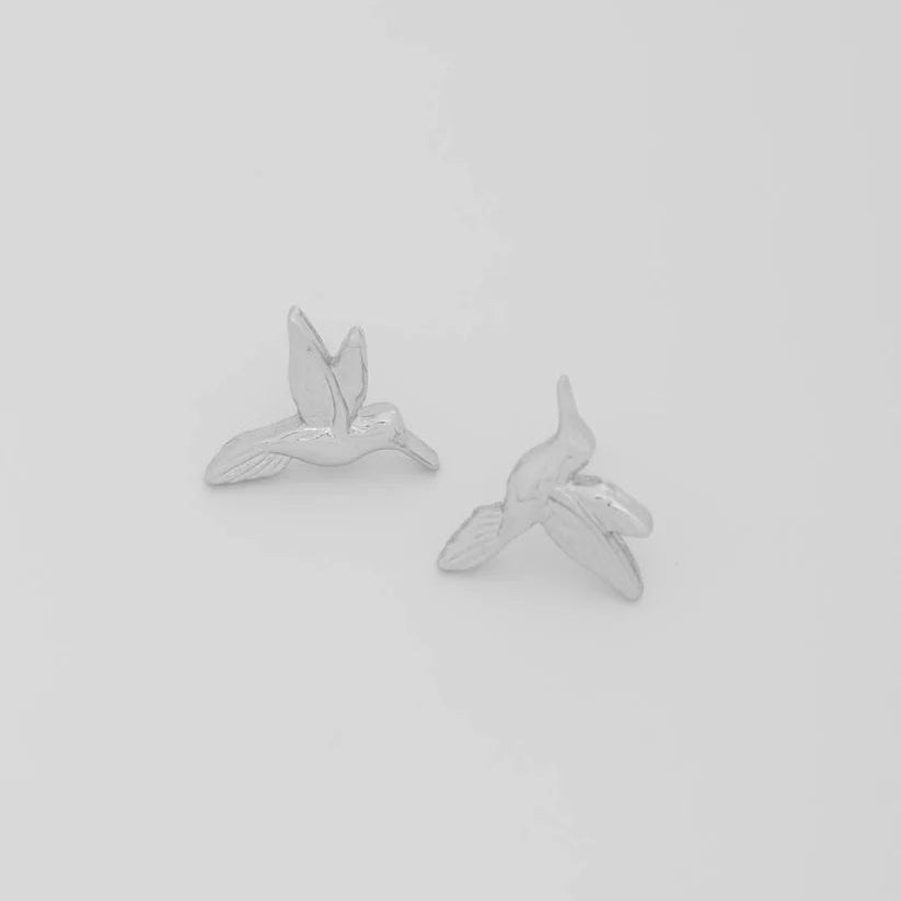 Aretes Colibri Plata