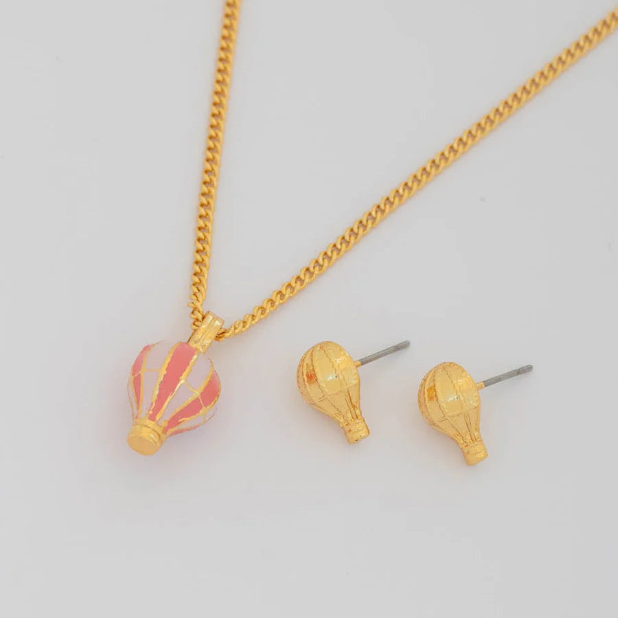 Collar + Aretes Globo