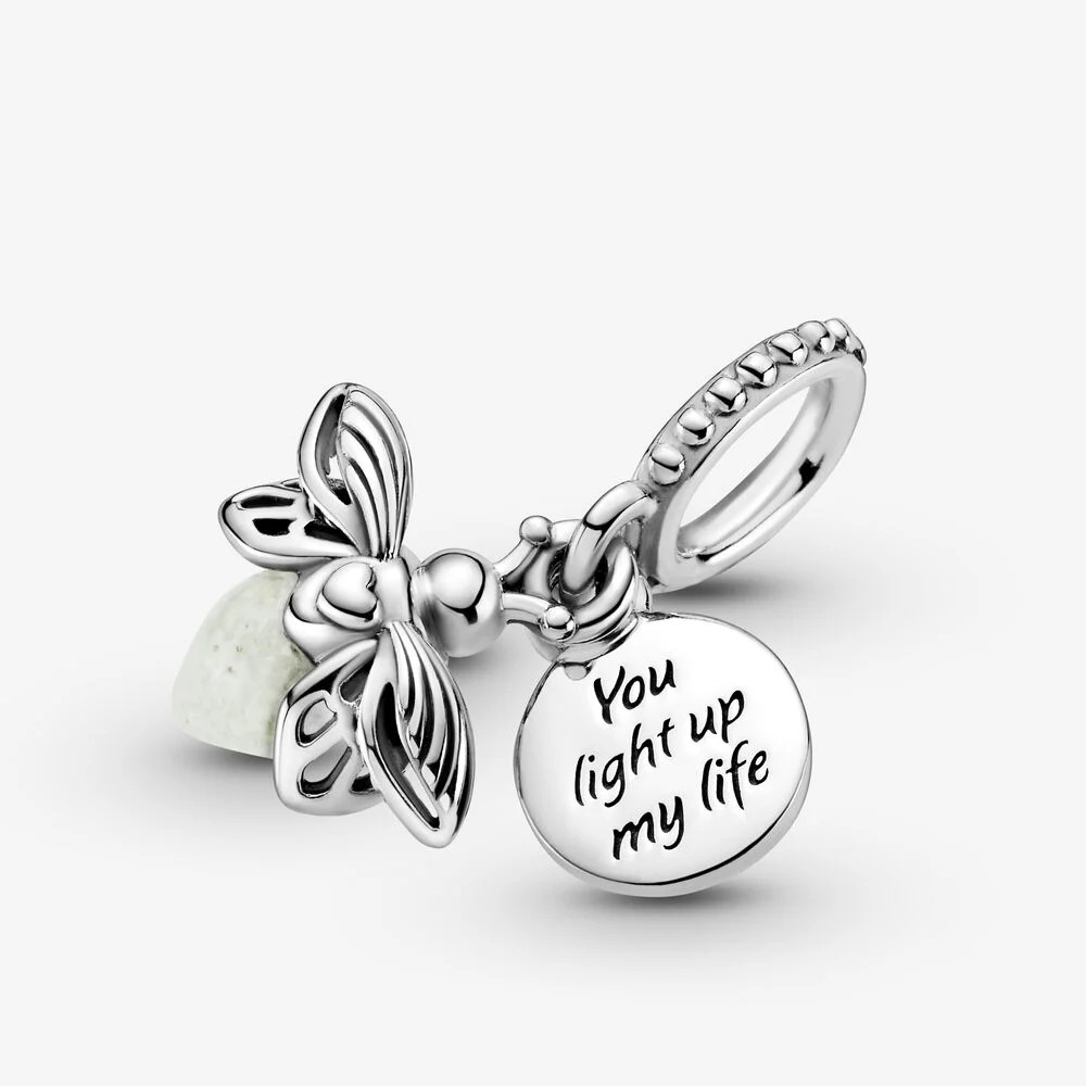 Glow-in-the-dark Firefly Charm