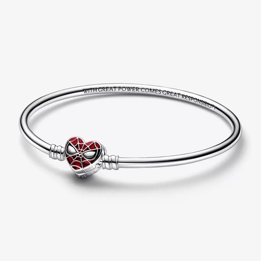 Spider-Man Mask Clasp Bangle