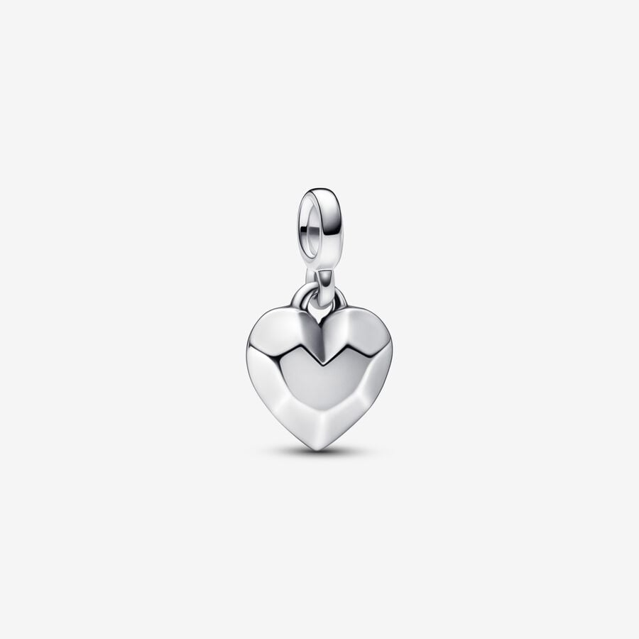 ME Faceted Heart Mini Dangle