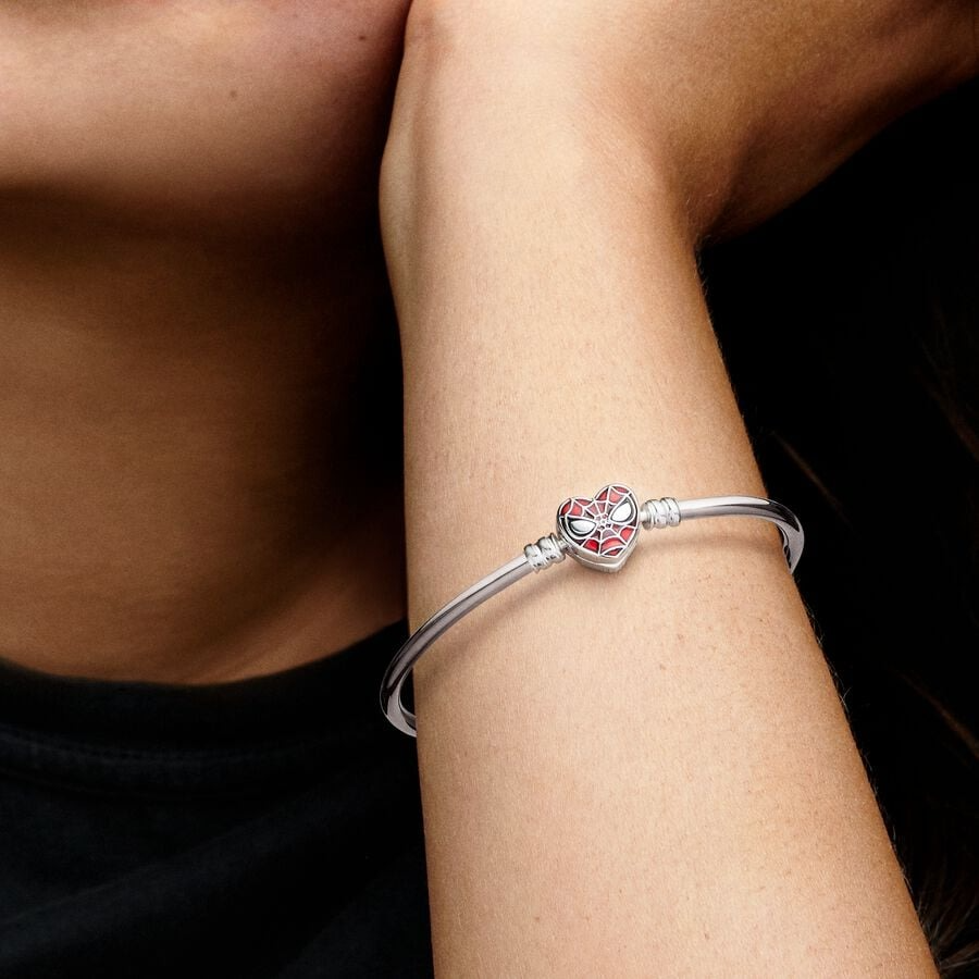 Spider-Man Mask Clasp Bangle