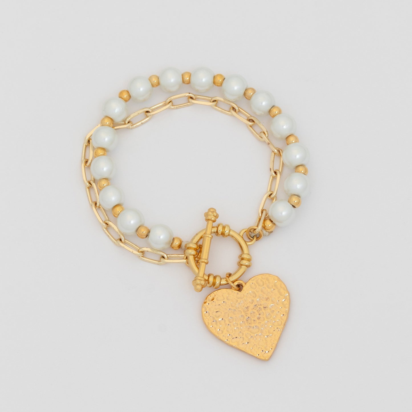 Pulsera Broche Perlas