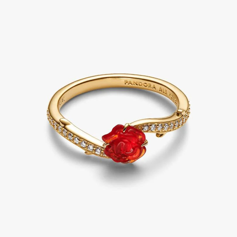 Beauty and the Beast Enchanted Rose Ring