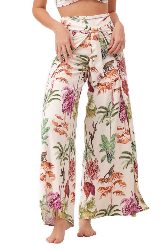 Pantalón Mariposa Print Tropical