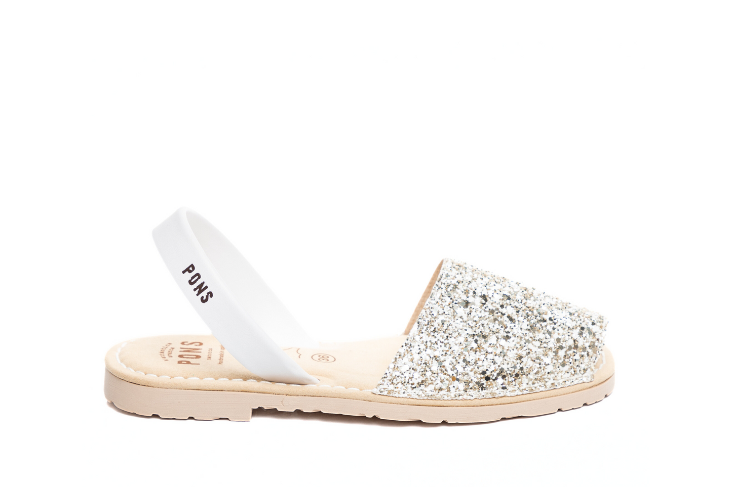 Lusaka Glitter Bleached Gold