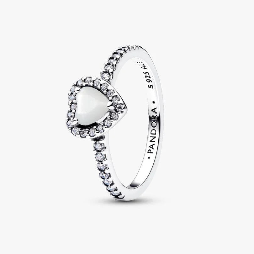 Elevated White Heart