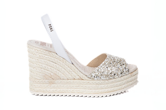 Santa Ana Glitter Bleached Gold