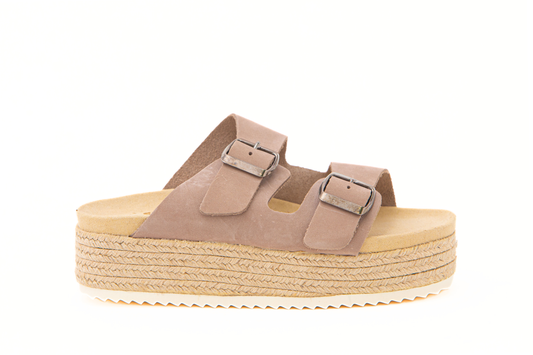 Benissa Nobuck Taupe