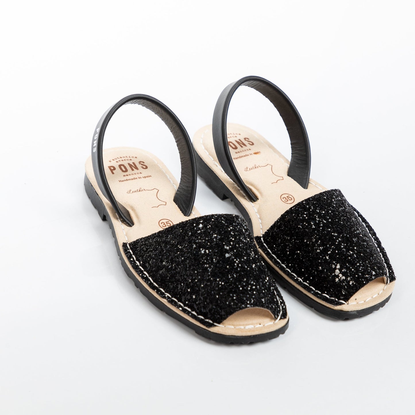 Lusaka Glitter Negro