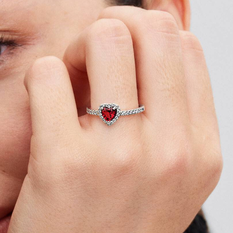 Elevated Red Heart